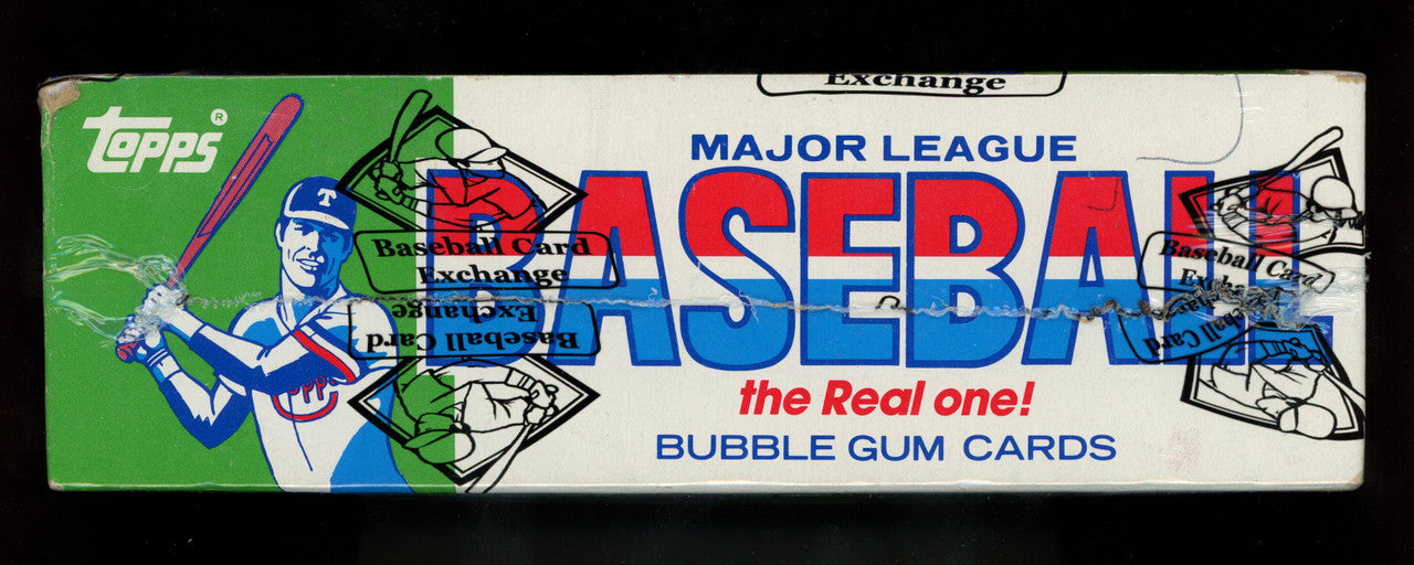 1987 Topps Baseball Cello Pack Box BBCE Wrapped And Sealed