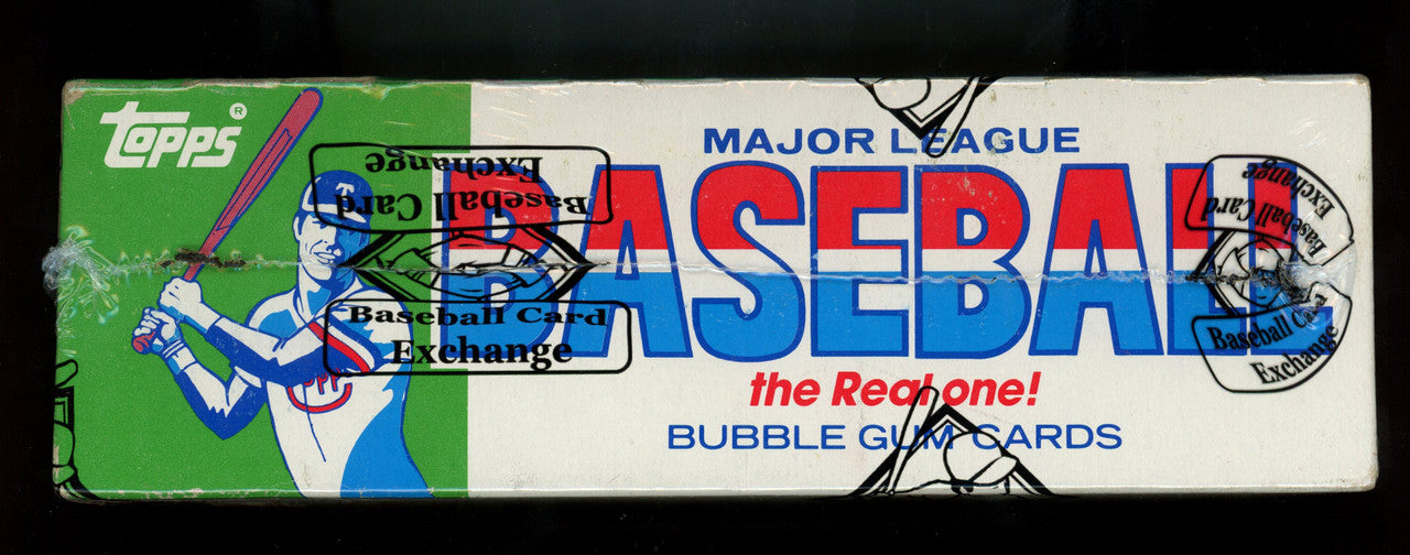1987 Topps Baseball Cello Pack Box BBCE Wrapped And Sealed