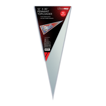 Ultra Pro 12 x 30 Pennant Top Loader (10 Pack)