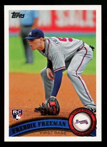 2011 Topps Series One Freddie Freeman RC #145