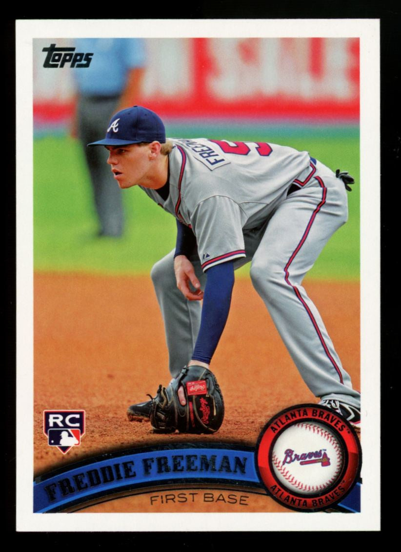 2011 Topps Series One Freddie Freeman RC #145