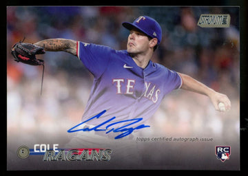 2023 Stadium Club Cole Ragans RC Base Auto #SCBA-CRS