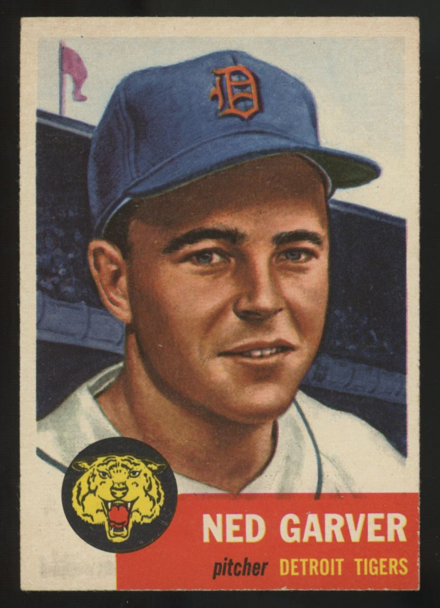 1953 Topps Ned Garver #112 EX