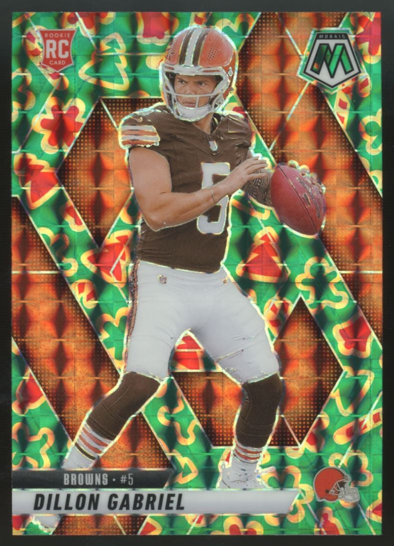 2025 Panini Mosaic Dillon Gabriel RC Cookies SSP #332