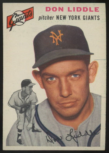 1954 Topps Don Liddle #225 NM