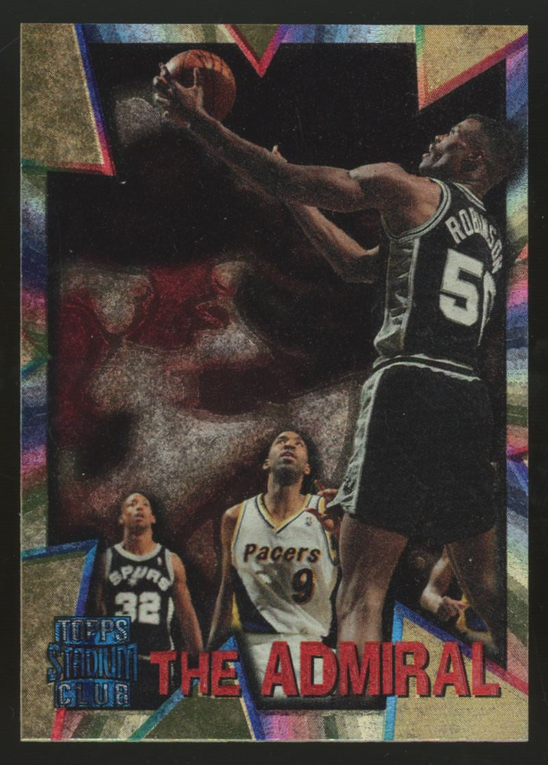 1997-98 Topps Stadium Club David Robinson Mega Heroes #MH2