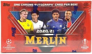 2020/21 Topps Merlin Chrome Soccer Hobby Box