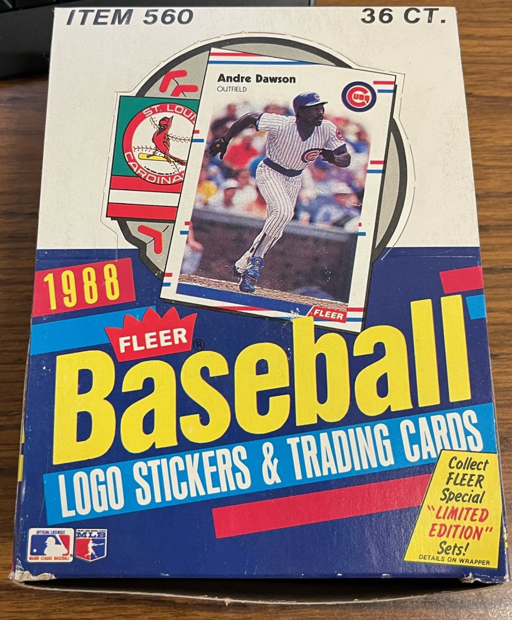 1988 Fleer Baseball Wax Box
