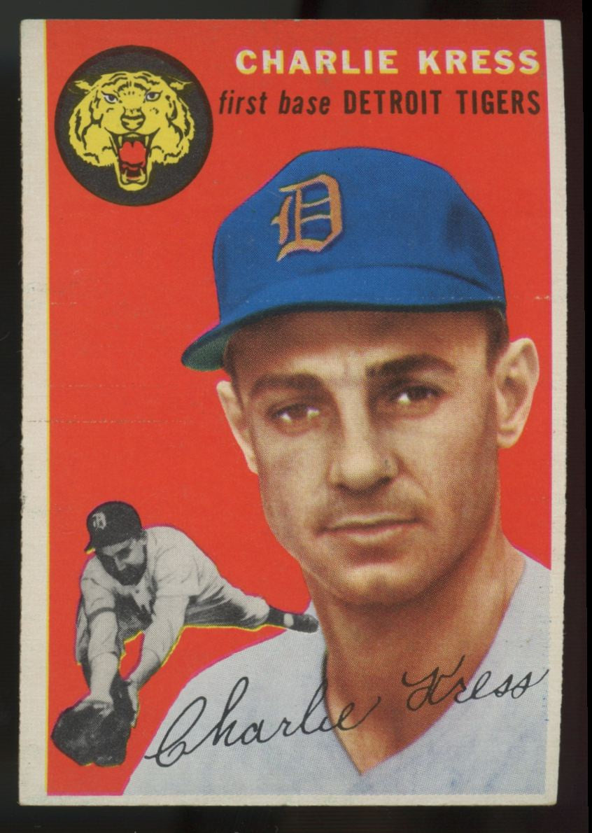 1954 Topps Charlie Kress #219 NM