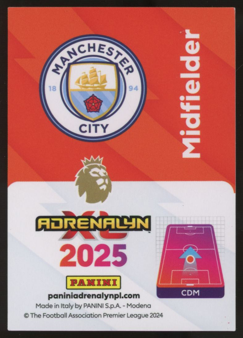 2024/25 Adrenalyn XL EPL Rodrigo Excellence Limited Edition Gold Vinyl