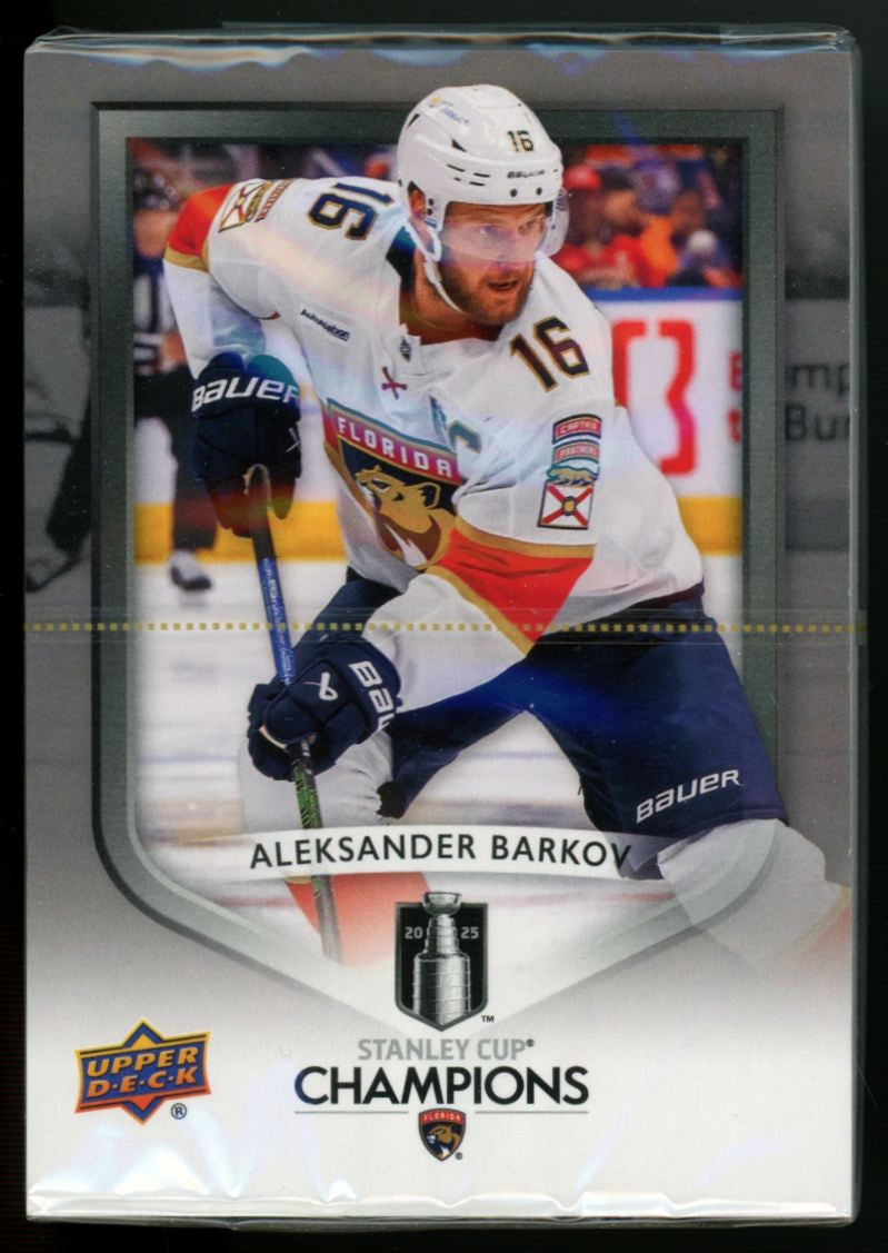 2025 UD Florida Panthers Stanley Cup Champions Team Set Factory Sealed Pack