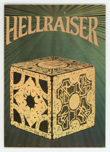 1992 Eclipse Hellraiser The Lament Configuration Gold Hologram #B