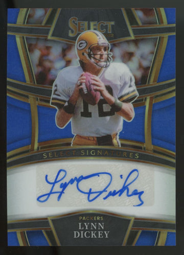2022 Select Lynn Dickey Blue Prizm Auto /99 #SSP-LYD
