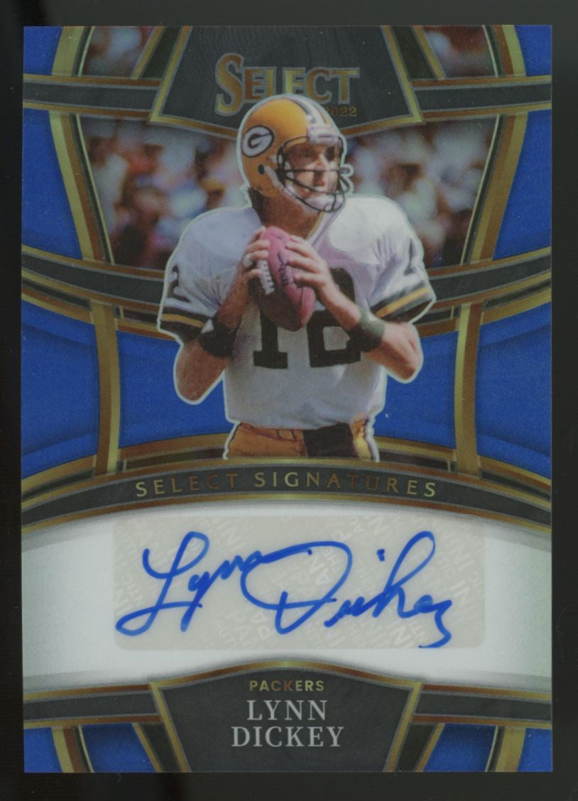 2022 Select Lynn Dickey Blue Prizm Auto /99 #SSP-LYD