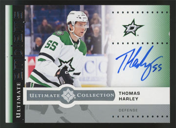 2024-25 UD Ultimate Collection Thomas Harley Emblems Auto #UE-TH