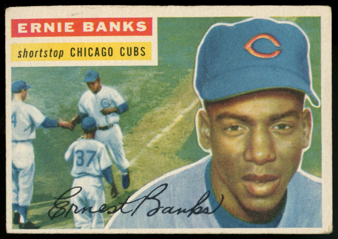 1956 Topps Ernie Banks #15 VG-EX