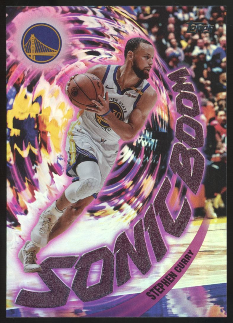 2025-26 Topps Stephen Curry Sonic Boom SSP #SB-12