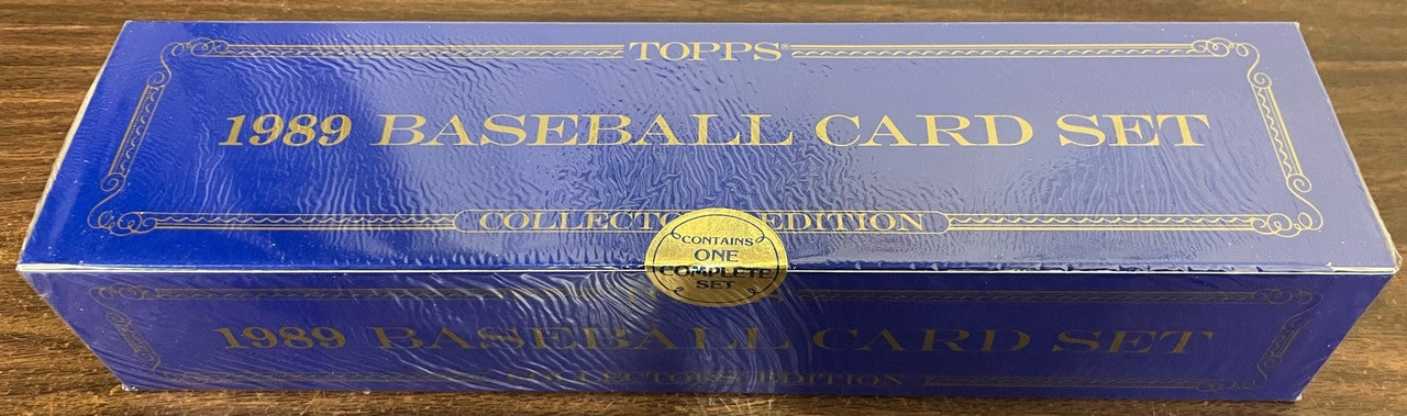1989 Topps Tiffany Baseball Factory Set Sealed