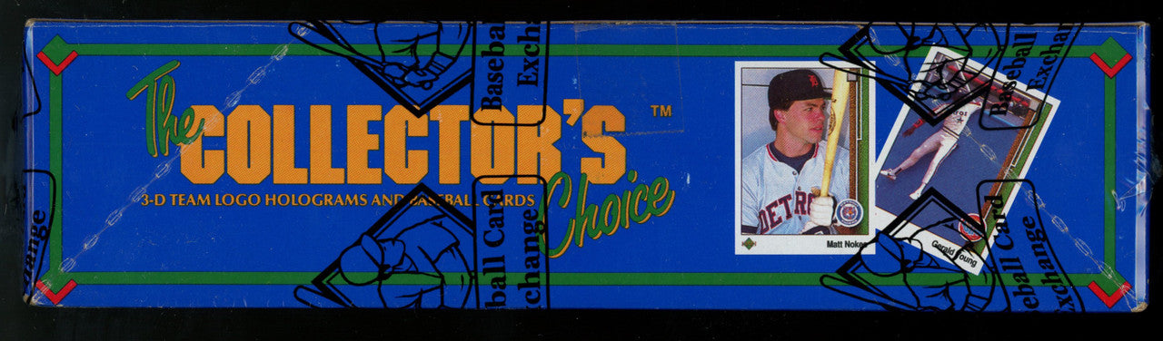 1989 Upper Deck Low Series Baseball Wax Box BBCE Wrapped And Sealed