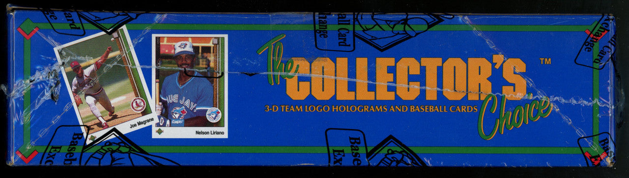 1989 Upper Deck Low Series Baseball Wax Box BBCE Wrapped And Sealed
