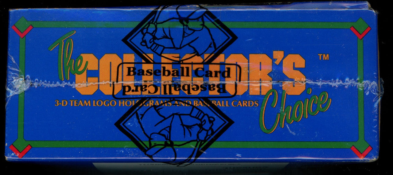 1989 Upper Deck Low Series Baseball Wax Box BBCE Wrapped And Sealed