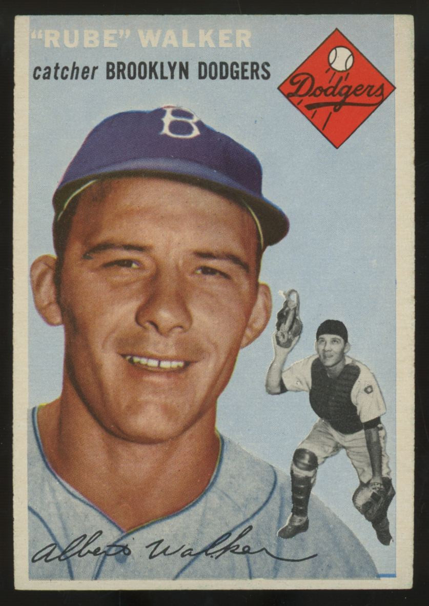 1954 Topps Rube Walker #153 NM