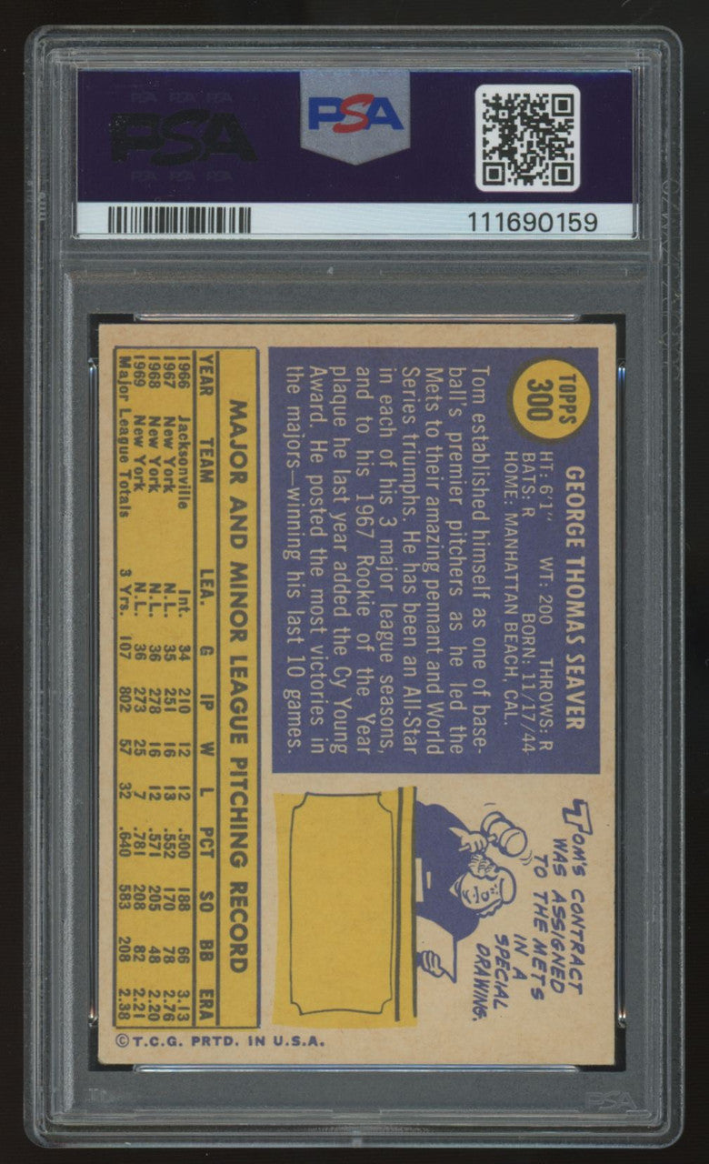 1970 Topps Tom Seaver #300 PSA 5
