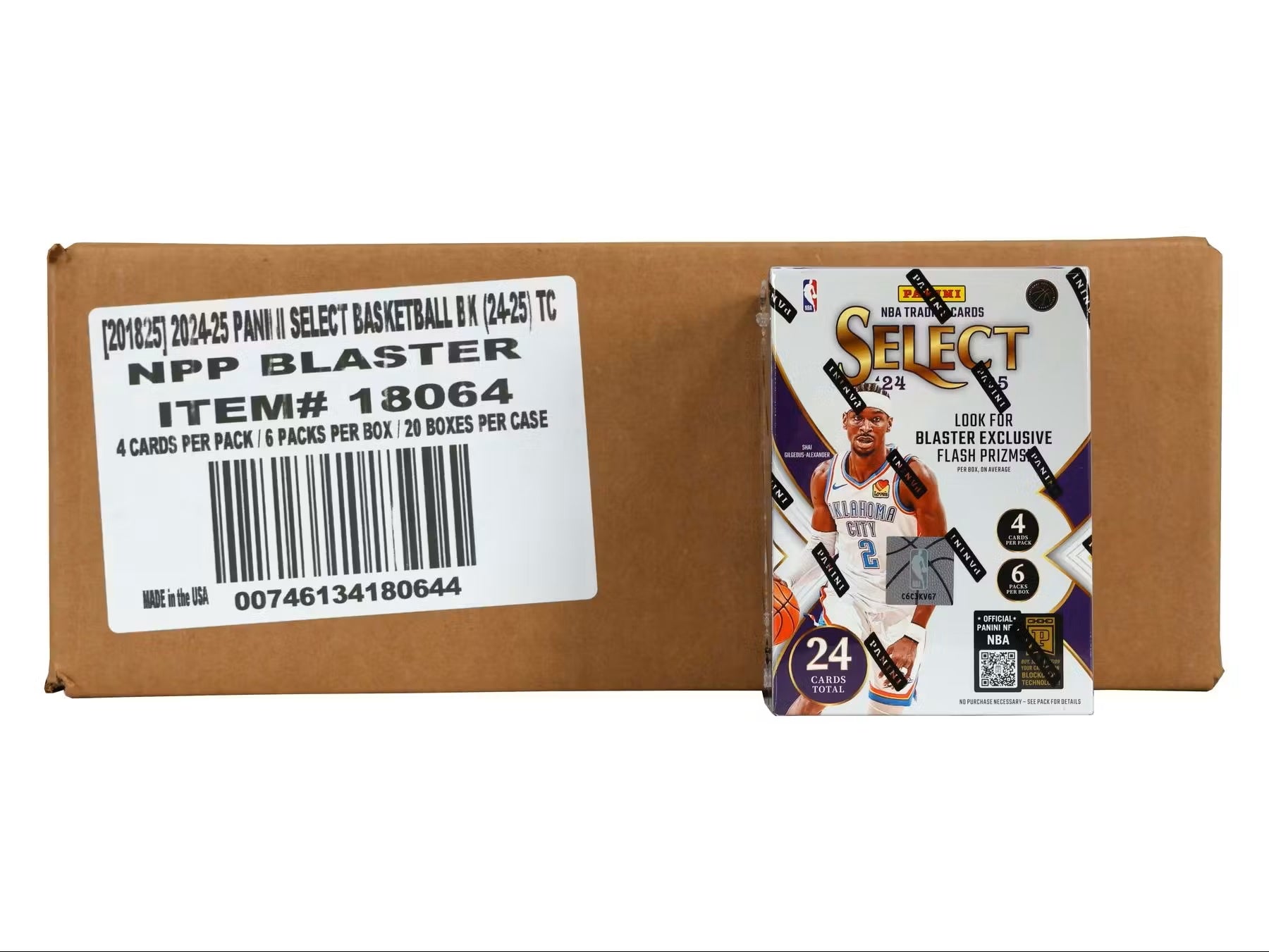 2024/25 Panini Select Basketball Blaster Case (20)