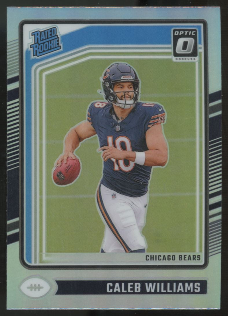 2024 Panini Donruss Optic Caleb Williams RC Rated Rookie Silver #201