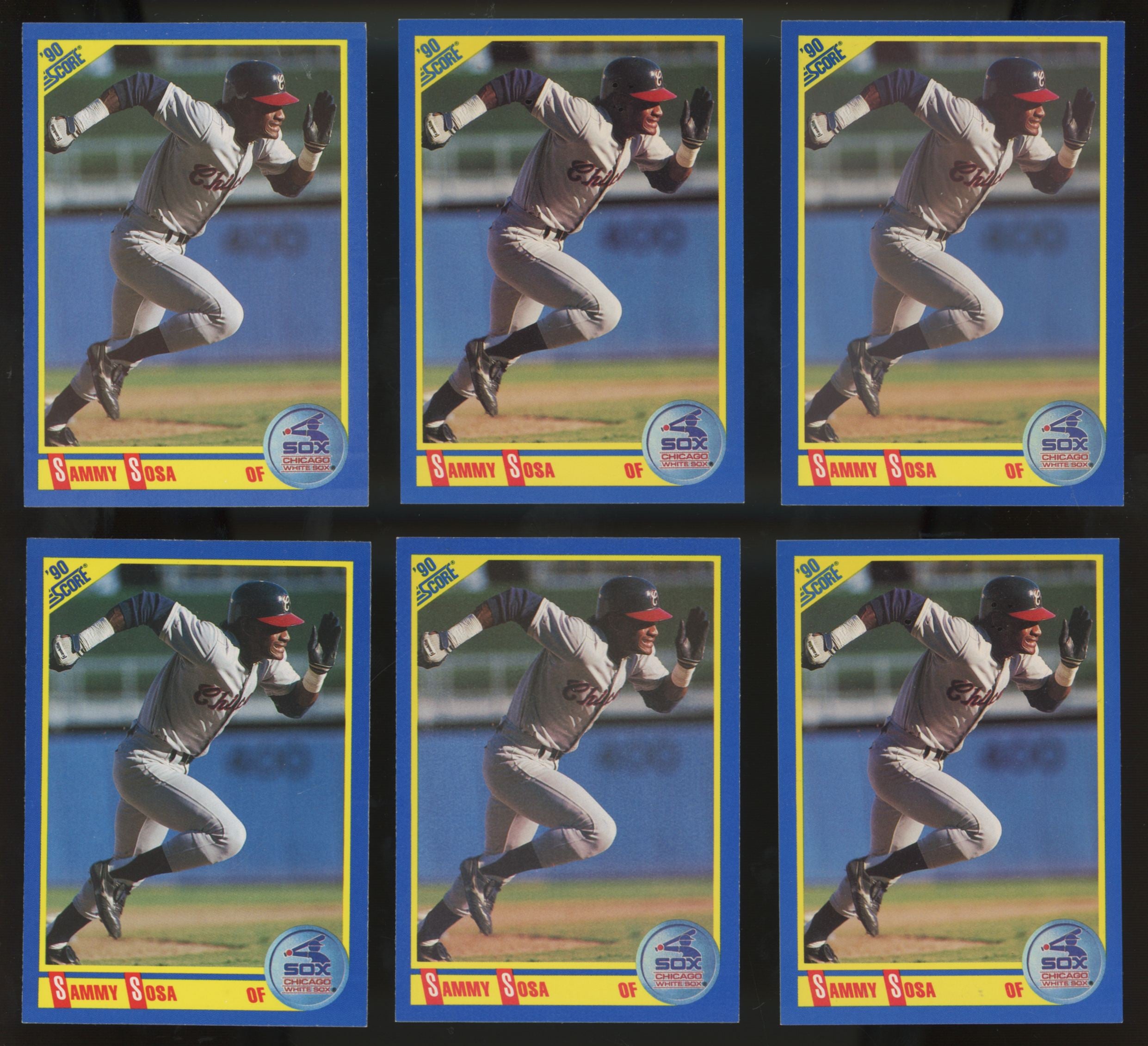 1990 Score Sammy Sosa RC #558 (Lot Of 20)
