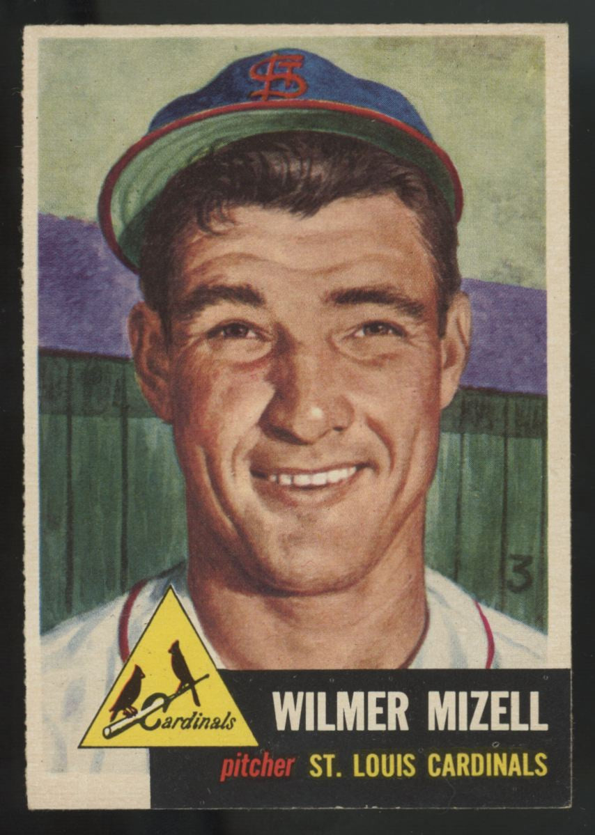 1953 Topps Wilmer Mizell #128 NM