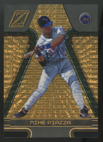 2005 Donruss Zenith Mike Piazza Gold Artist's Proof /50 #142