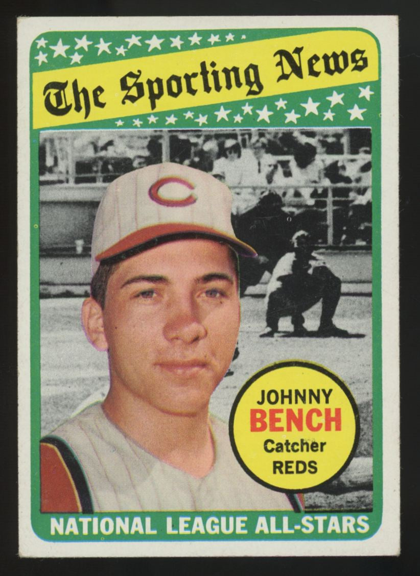 1969 Topps Johnny Bench All-Star #430 EX "C"