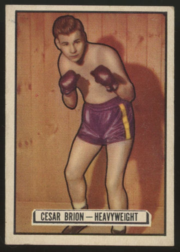 1951 Topps Ringside Cesar Brion #40 VG-VG/EX