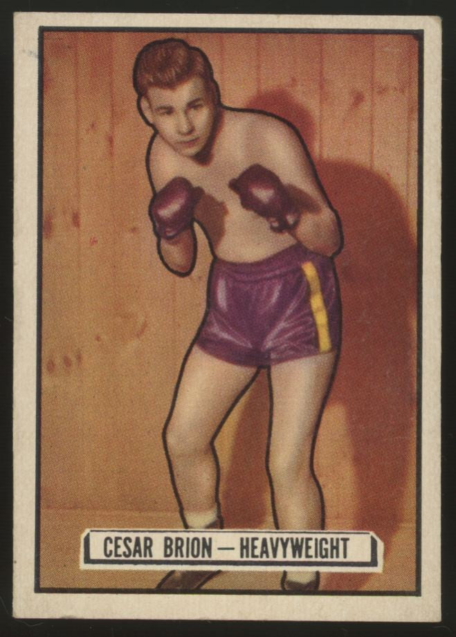1951 Topps Ringside Cesar Brion #40 VG-VG/EX