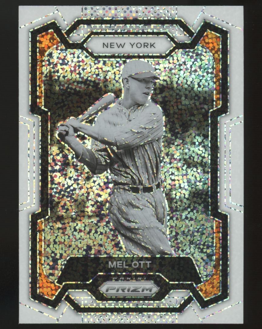 2024 Panini Prizm Mel Ott White Sparkle #117