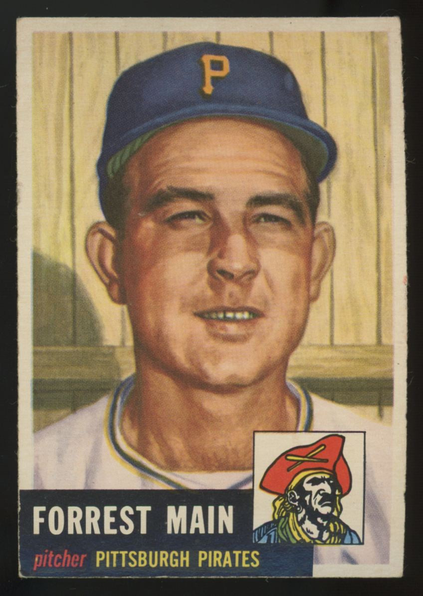 1953 Topps Forrest Main #198 EX "A"