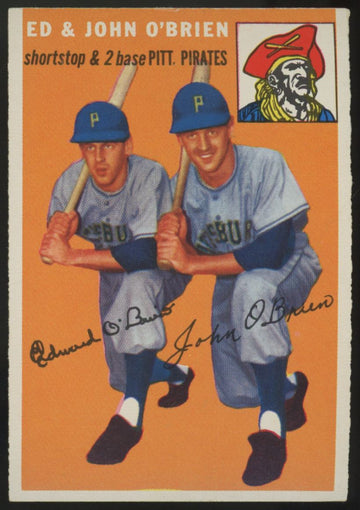 1954 Topps Ed & John O'Brien #139 EX-MT (Centered)