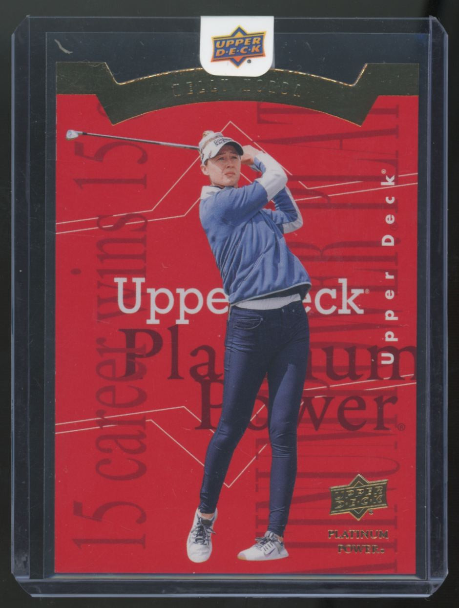 2026 Upper Deck CDD Conference Nelly Korda Red Platinum Power /33 #8
