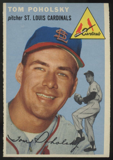 1954 Topps Tom Poholsky #142 NM