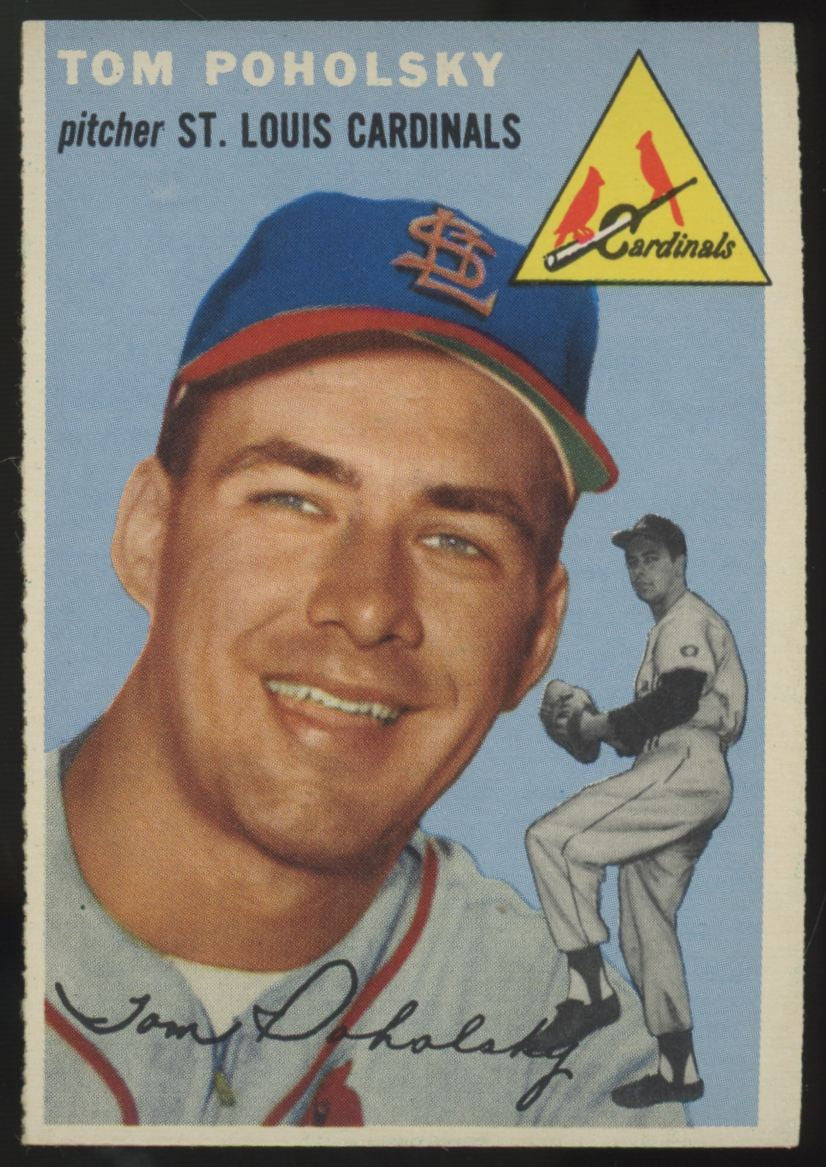 1954 Topps Tom Poholsky #142 NM