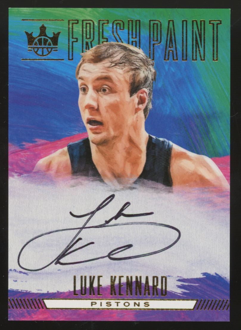 2016-17 Court Kings Luke Kennard RC Fresh Paint Auto #FP1-LUK