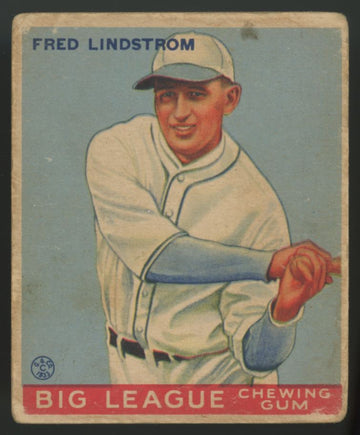 1933 Goudey Fred Lindstrom #133 Good