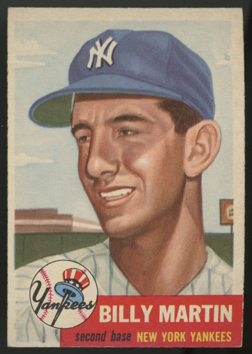 1953 Topps Billy Martin #86 EX