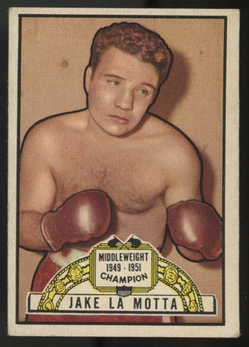1951 Topps Ringside Jake La Motta #3 VG/EX