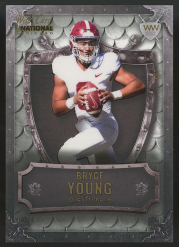2023 Wild Card The National NSCC Bryce Young RC 1/1 #WWN-5