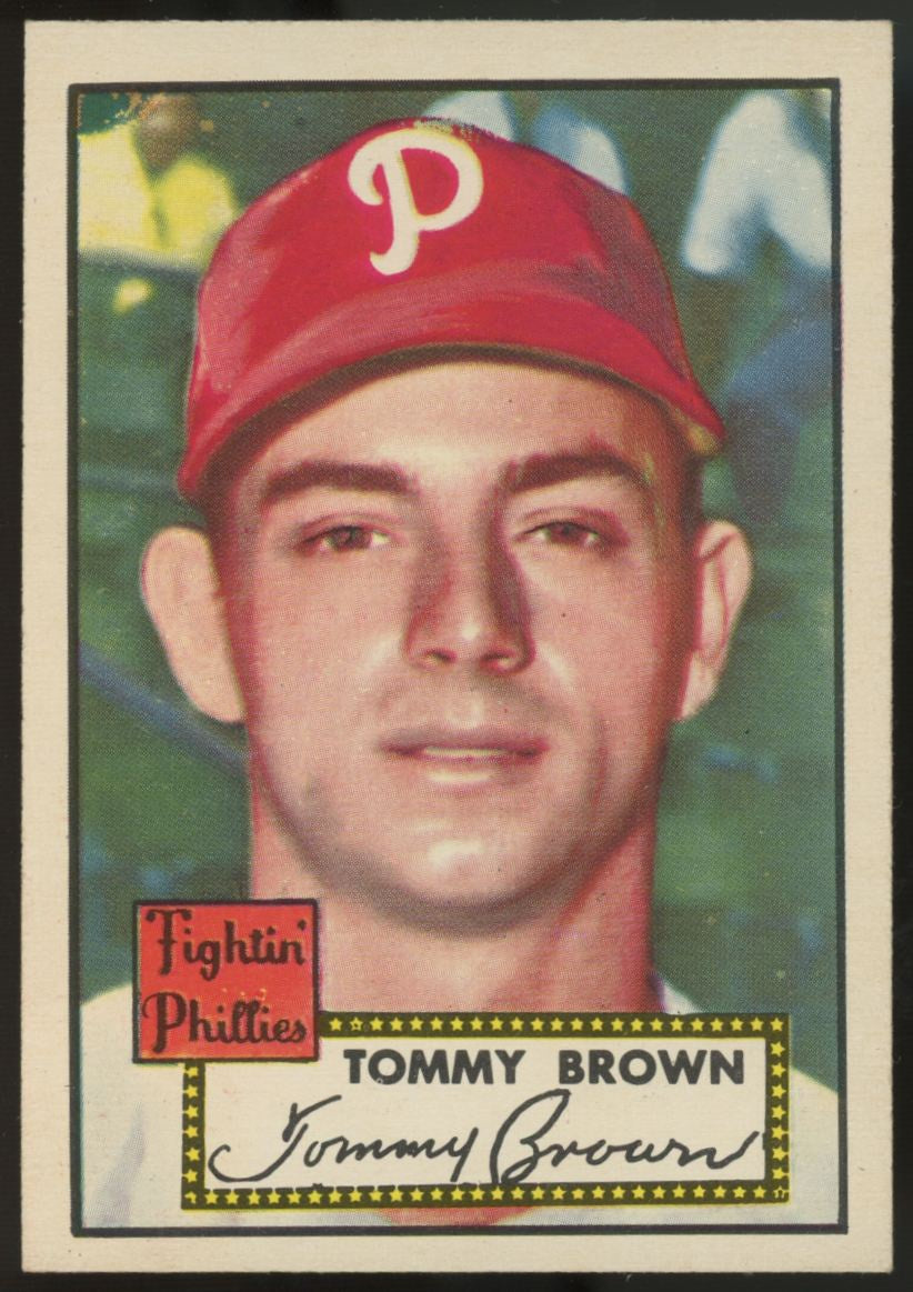 1952 Topps Tommy Brown #281 EX/MT
