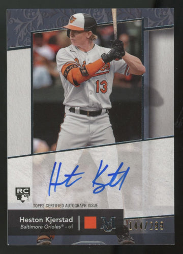 2024 Topps Museum Collection Heston Kjerstad RC Archival Auto /299 #AA-HK