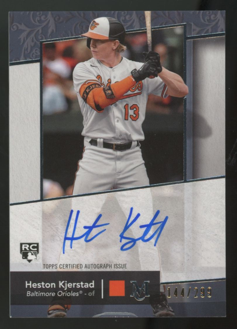 2024 Topps Museum Collection Heston Kjerstad RC Archival Auto /299 #AA-HK