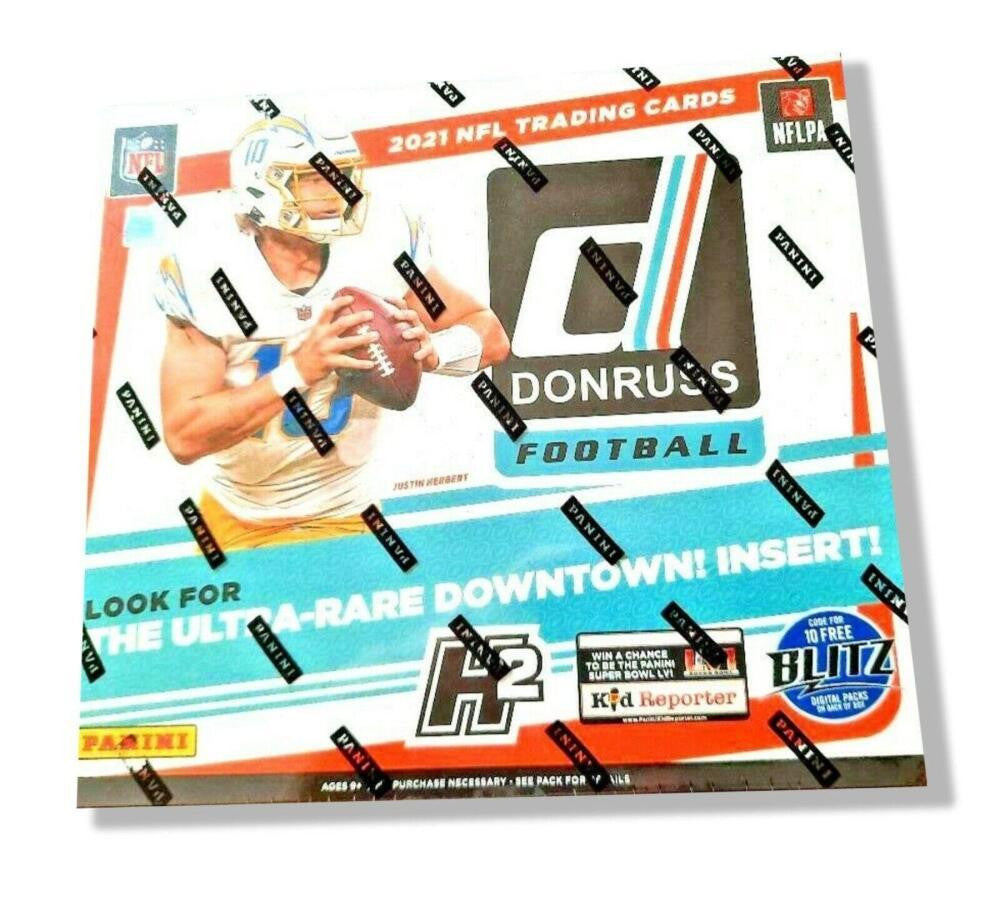 2021 Panini Donruss Football H2 Hobby Hybrid Box